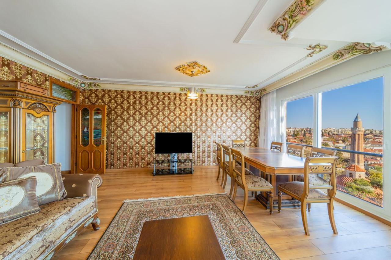 Lovely Flat With Sea View Near Beach In Muratpasa Анталия Екстериор снимка