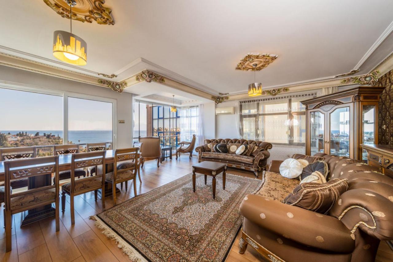 Lovely Flat With Sea View Near Beach In Muratpasa Анталия Екстериор снимка